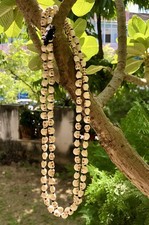 ROSAIRE crâne sculpté déesse KALI Nar Mund Mala 108+1 perles de prière 8mm ta...