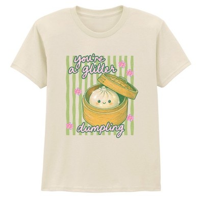 Du bist ein Glitzerknödel Mädchen T-Shirt Knödel Geburtstag Geschenk für Tochter