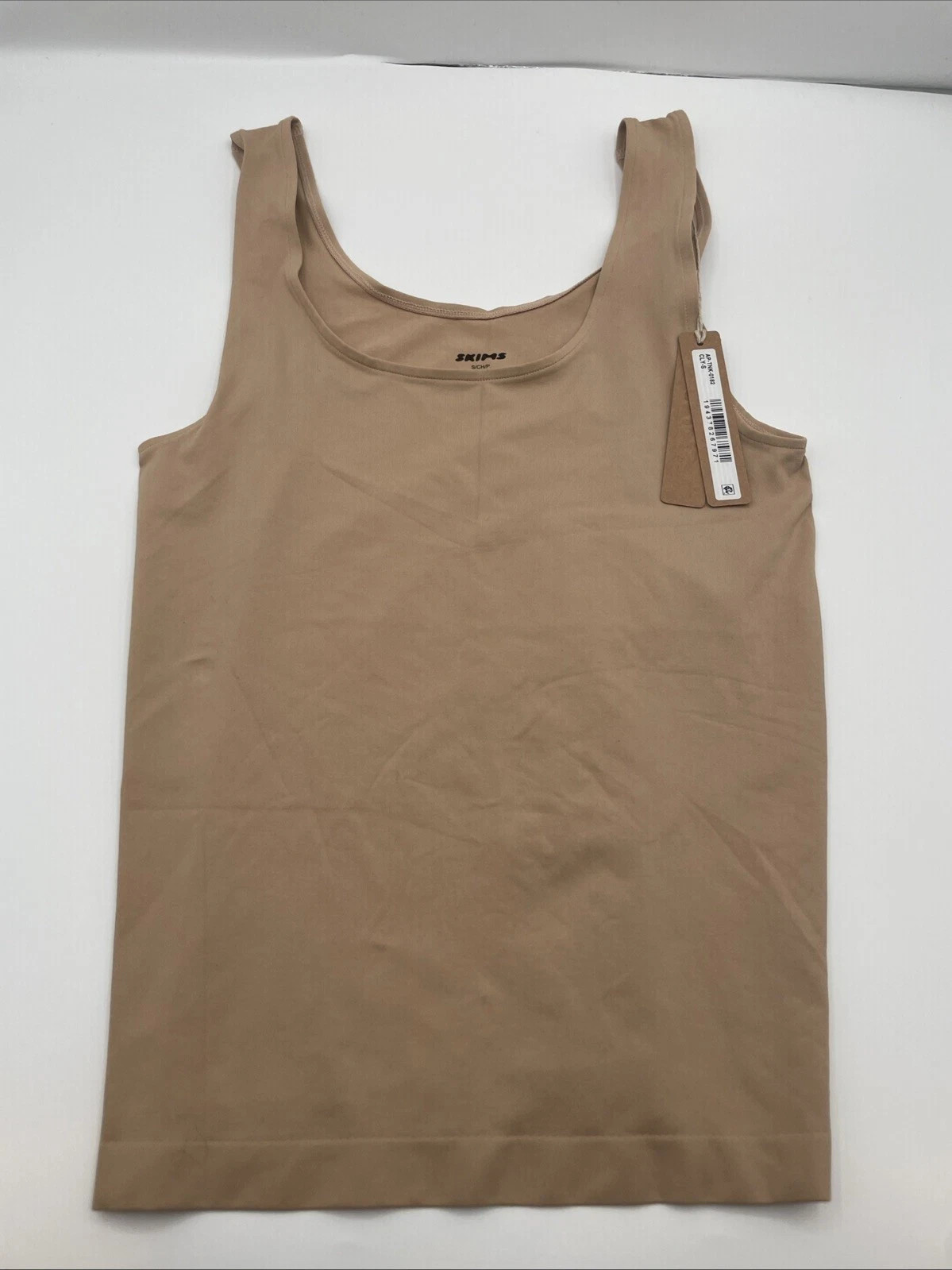 Skims Fits Everybody Womens Clay Stretch Crop Tank AP-TNK-0182