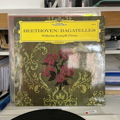 BEETHOVEN BAGATELLES LP WILHELM KEMPFF T271