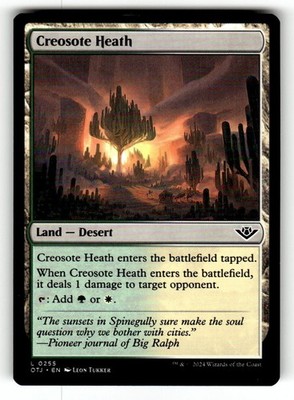 Creosote Heath Outlaws of Thunder Junction L 255 NM