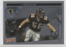 2001 Upper Deck Rookie F/X Keith Brooking #154 0q3