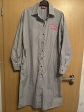 Damen Kleid von Diesel Große 38-50 Blau/Weiß Gestreift Top Zustand Wie Neu