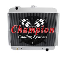 Kr Champion 3 Row Radiator16 Fan For 1959 1960 Oldsmobile Fiesta Chevy Conv Kr Champion 3 Row Radiator16 Fan For 1959 1960 Oldsmobile Fiesta Chevy Conv