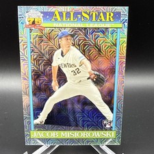 2026 Topps Series 2 Jacob Misiorowski All-Star Silver Pack Mojo Refractor RC