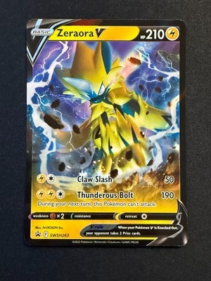 Zeraora V SWSH263 Light Play Pokemon Card