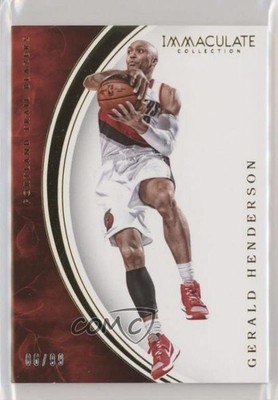 2015-16 Panini Immaculate 6/99 Gerald Henderson #92 2ct