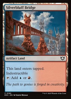 x4 Silverbluff Bridge C MTG Commander: Edge of Eternities M/NM, English