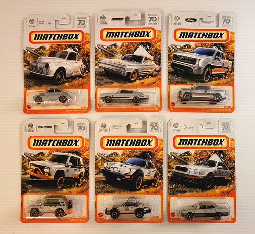 Set of (6) Matchbox 70 Years Special Edition