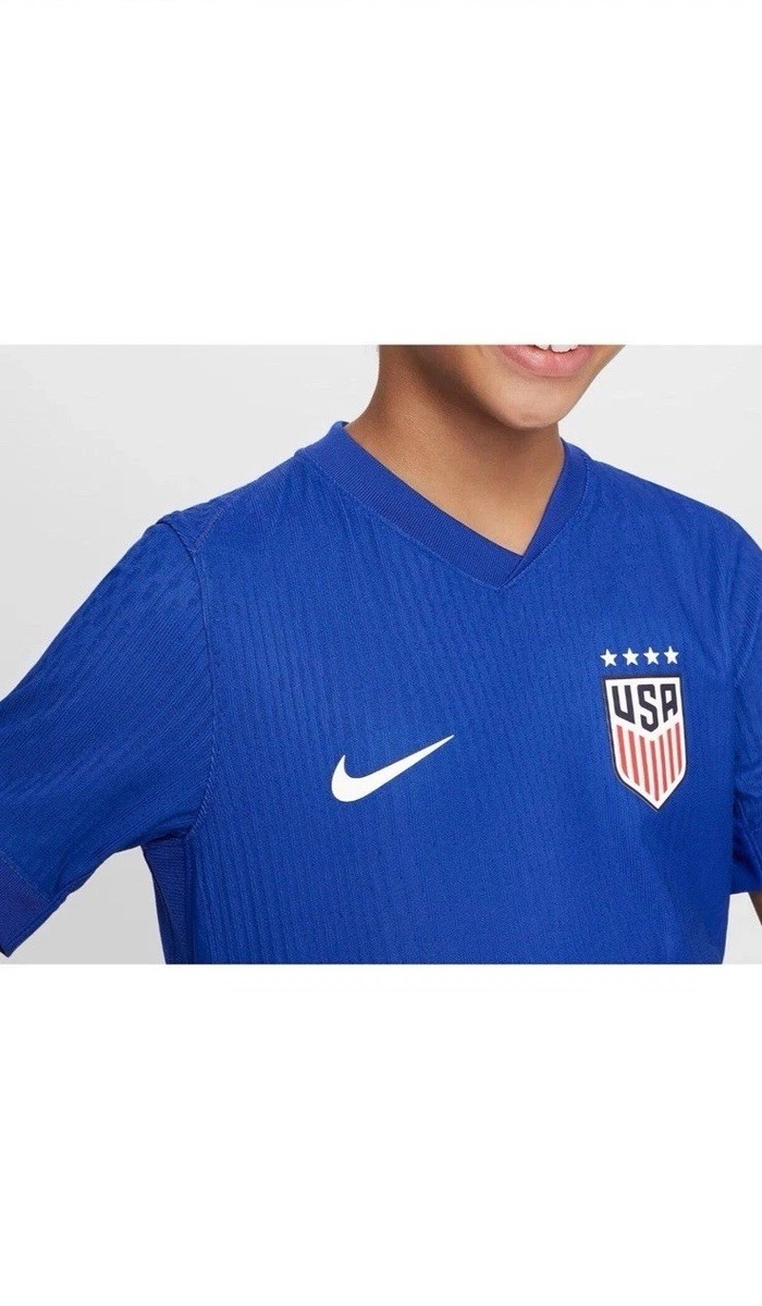 Nike 2024 USWNT 4-Star USA VaporKnit Away Soccer Jersey FJ1526-418
