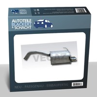 Auspuff Endtopf für Fiat 500 + C / Ford KA