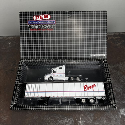 #ad PEM Risinger Bros. 1 64 Diecast VOLVO Truck amp; Trailer M79002 $68.95