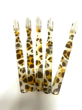 5-PACK FUN Vintage NEW Designer Toothbrush By Alan Stuart New York