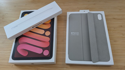 Apple iPad mini (A17 Pro, 7.Gen) 256GB + Apple Pencil Pro + Smart Folio