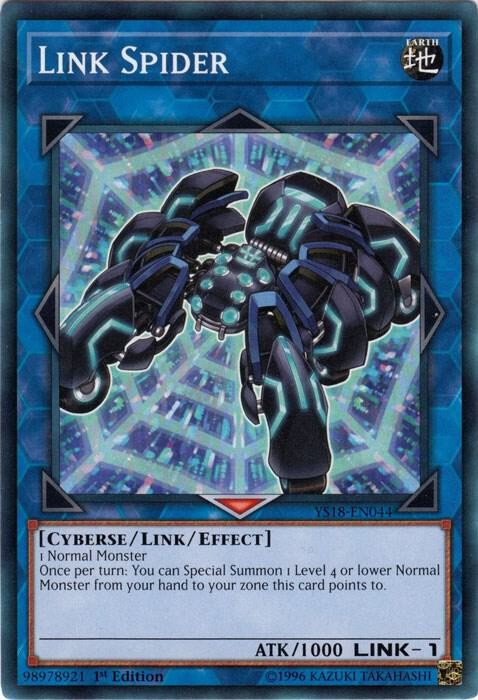 Link Spider YS18-EN044 C Starter Deck: Codebreaker Yu-Gi-Oh 1st Edition NM/M