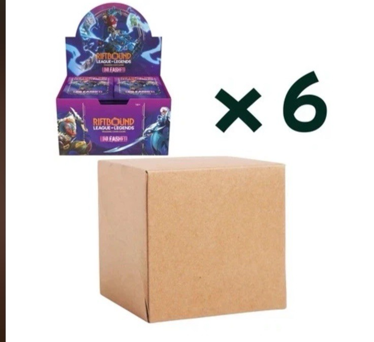 final fantasy booster boxes SEALED CASE! 6x Riftbound - League of Legends TCG: Unleashed Booster Box