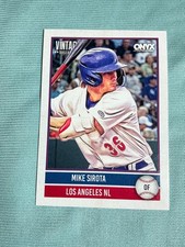 2026 Onyx Baseball Mike Sirota Base Card LA Dodgers
