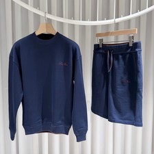 Loro Piana Navy Cotton Set Up A/XS 154438092 P 