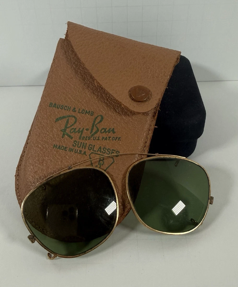 Ray Ban Clip On In Vintage Sunglasses for sale | eBay
