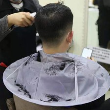 Hair Cutting Cloak Umbrella Hairdressing Cape Catcher Cover Salon Barber Family