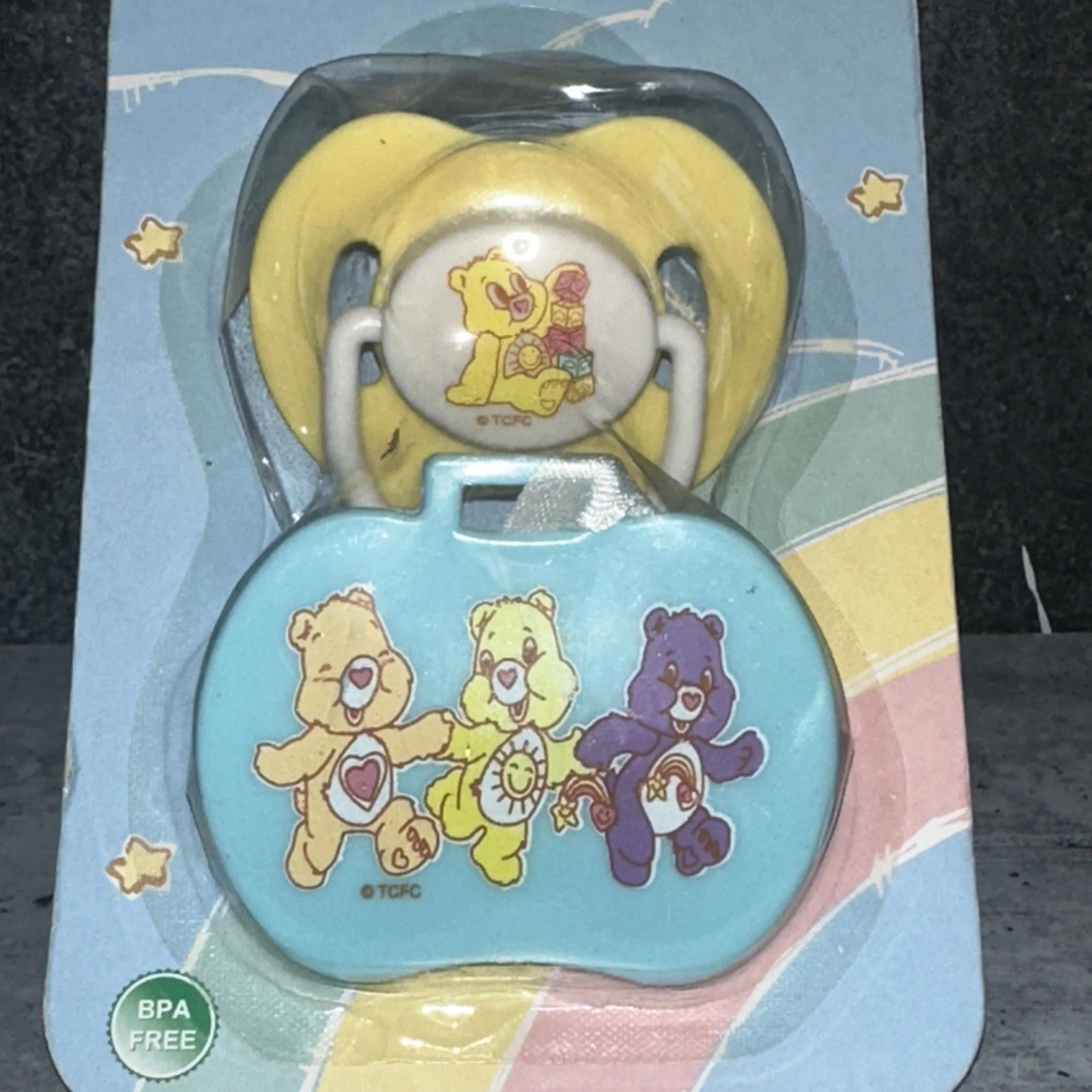 Care Bears Baby BPA Free Pacifiers SEALED Yellow
Opens in a new window or tab
