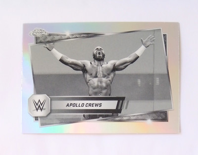 2025 Topps Chrome WWE - Apollo Crews - SEPIA REFRACTOR