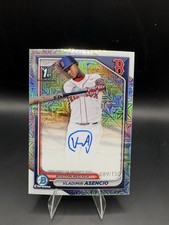 2024 Bowman Chrome Vladimir Asencio Auto HTA Choice Refractor 1st /150 #CPA-VA