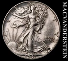 1941-D Silver Walking Liberty Half Dollar - Scarce  High Grade  Lustrous  #L6390