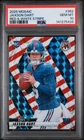 2025 PANINI MOSAIC RED & WHITE STRIPE #362 JAXSON DART (RC) PSA 10