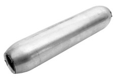 24416 Universal Exhaust Muffler 2" Inlet ID 2" Outlet ID 