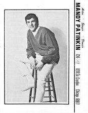 Mandy Patinkin Early Career Headshot & Resume Sheet Chicago Actor 1970s
