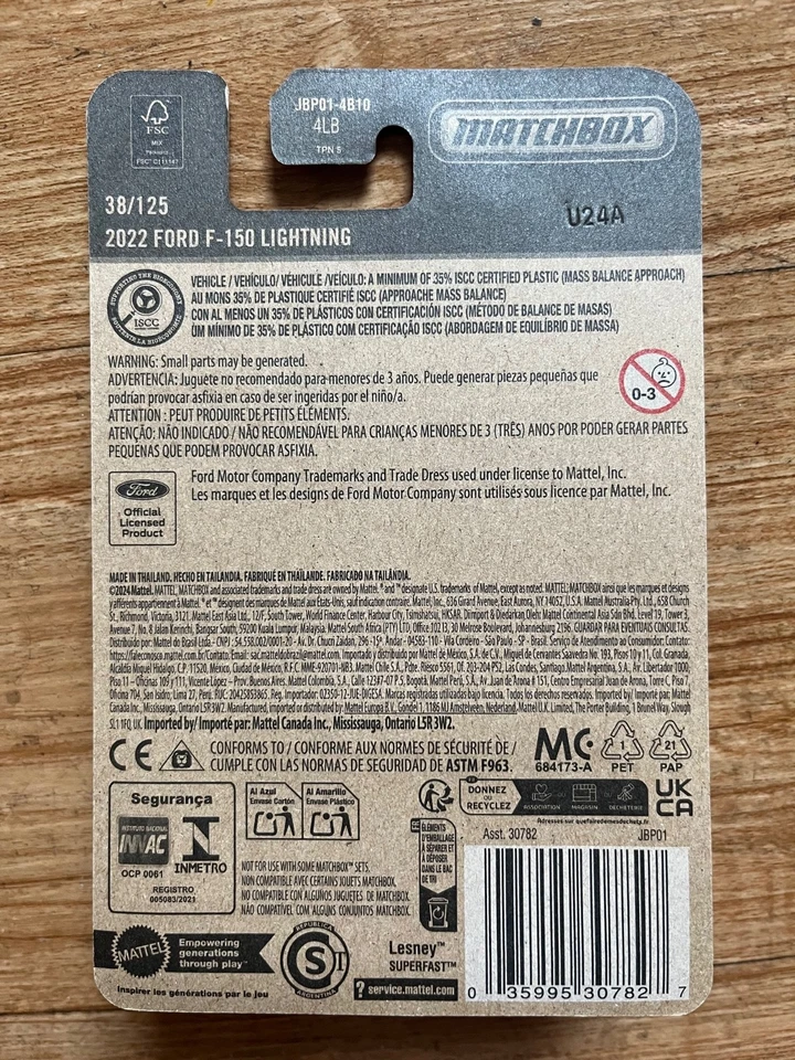 2025 Matchbox 2022 Ford F-150 Lightning - Image 4 of 4