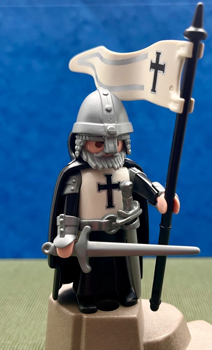 Super Set Chevalier Maltais Valetta Rouge Playmobil - Croisé Crusader Custom