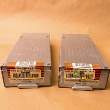 Lot of 2 GEPE 4302 Universal Slide Trays 2X50 New Old Stock Gray