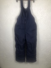 Snow Pants Water-Resistant Fleece-Lined All In Motion Blue Youth Size S 6/7 