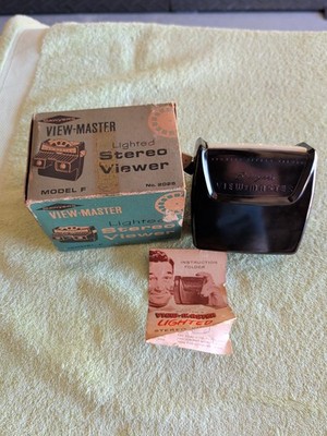 Old Rare Vintage Vnt Sawyer's View Master Lighted Stereo Viewer Model F No. 2026
