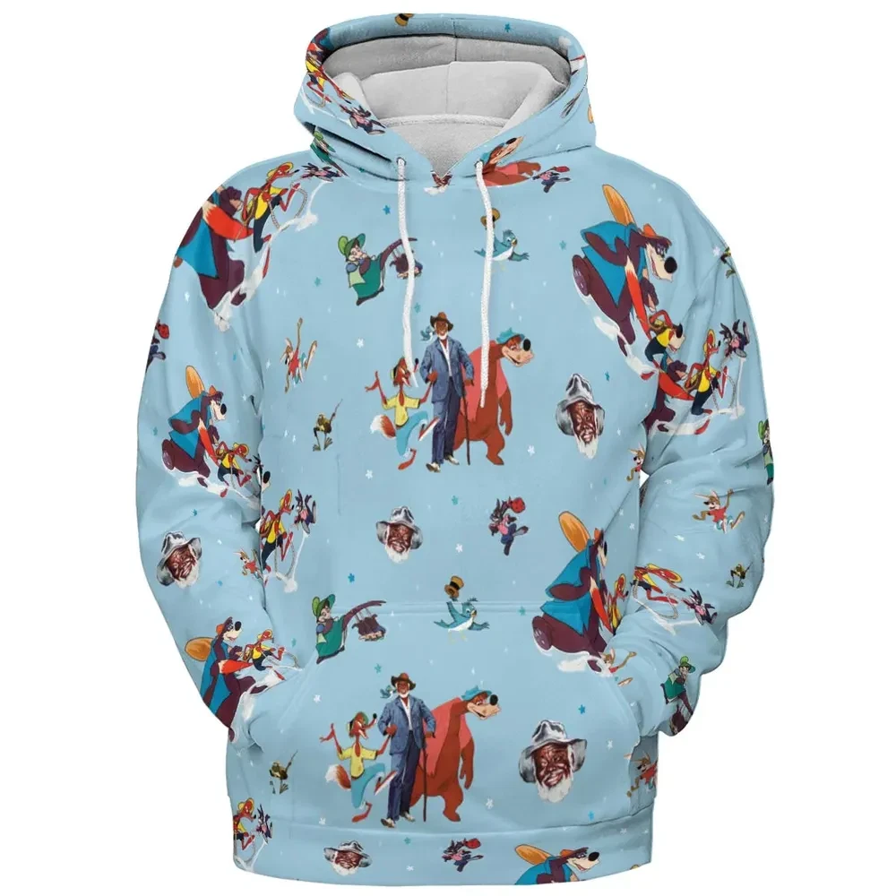 Song of The South Characters 3D Hoodie