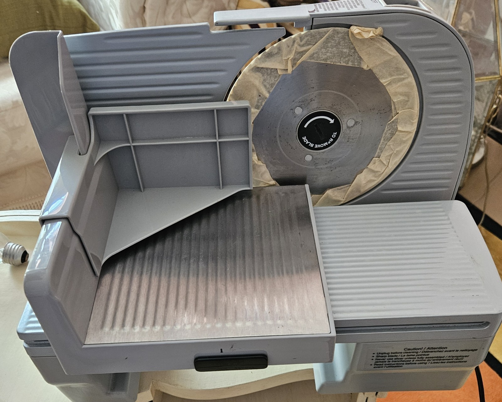 Chef's Choice Premium Electric Slicer Deli Meat Food Process