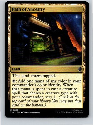 Magic Gathering Path of Ancestry Mutant Ninja Turtles Eternal MTG Free Shipping