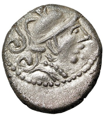 Celtic, Southeast Gaul, Allobroges AR Drachm ''Ares & Hippocamp'' Good Very Fine
