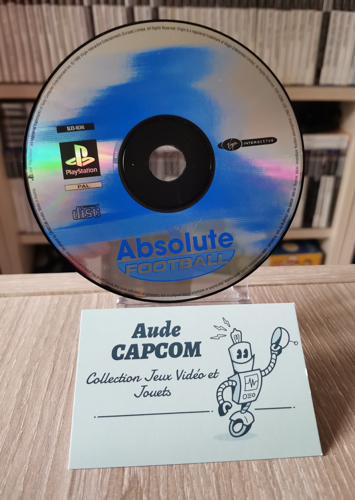 Sony Playstation 1 PS1 [CD] jeu Absolute Football PAL fr