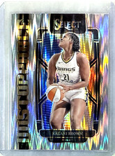 Kalani Brown 2024 Panini Select WNBA Unstoppable Silver Flash Prizm #4 Wings