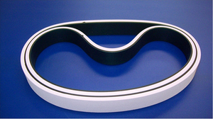 58 149wf Feed Belt Narrow White For Use With Straight Shooter