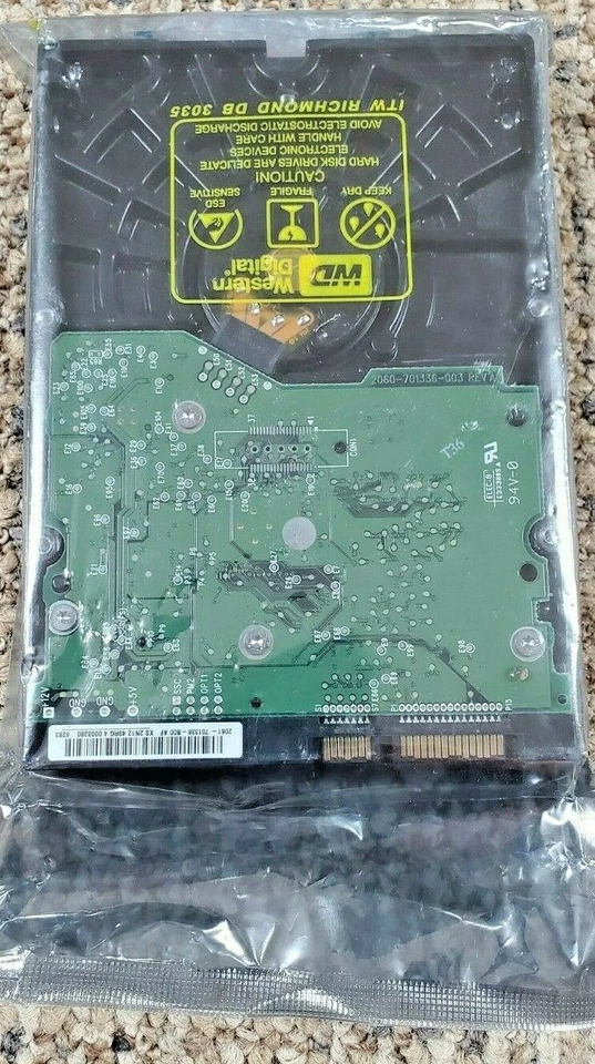 NOS - Western Digital WD WD3000JD 300GB SATA 7200RPM 3.5 (FC12-2-G560) - Image 2 of 3