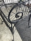 Vintage French iron patio table and 4 chairs MCM Designer — photo 5