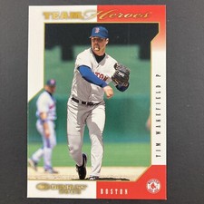 Tim Wakefield 2003 Donruss Team Heroes Card #74 MLB Boston Red Sox