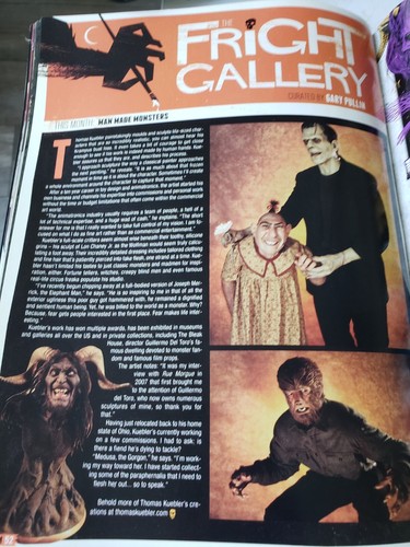 Rue Morgue #151 December 2014 Horror Magazine Ghostbusters C.H.U.D. Frankenstein - Picture 13 of 15