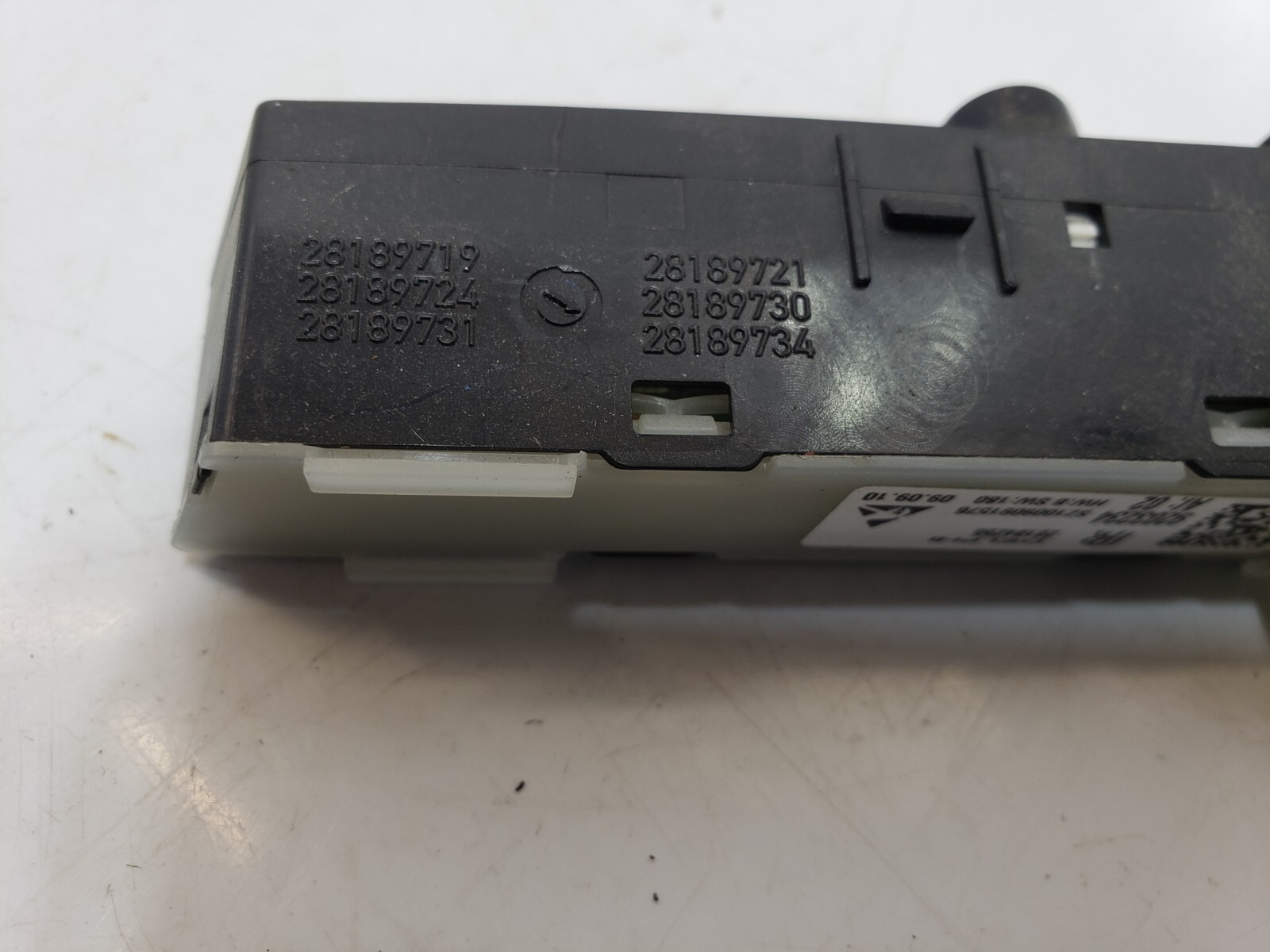 ✅ 2010-2014 OEM Rolls Royce Ghost RR4 Rear Right Passenger Memory Switch Panel