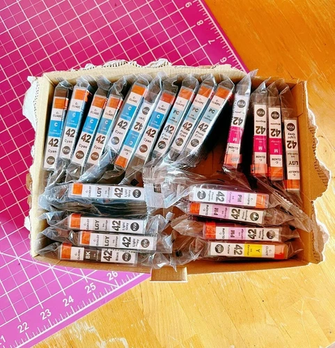 Lot of Canon Pixma Pro-100 Off brand Ink Inkjet Photo Printer New in Package