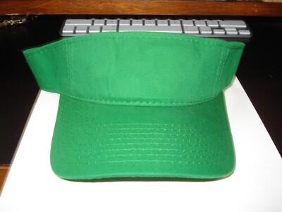 Green Sun Visor  Hat Adjustable  Out Door Cap Co.  New Unisex Buy 1/Get 1 Free